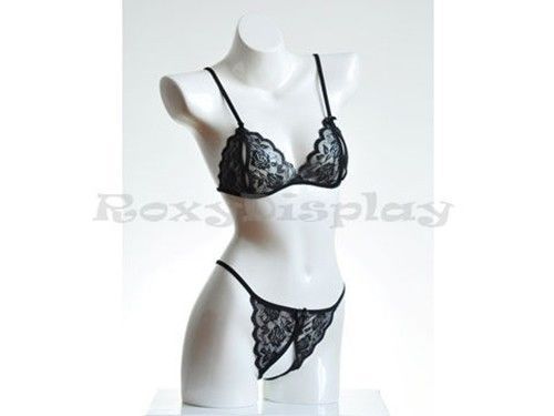 Fiberglass female mannequin manikin dress form display torso half body #bl2pearl for sale
