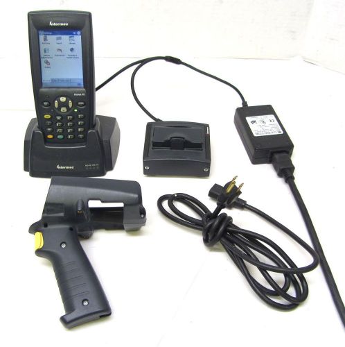 Intermec 700C Barcode Scanner Touchscreen Pocket PC + Accessories 51882