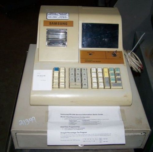 Casio cash register; 120v; 1ph; model: pcr-260 for sale