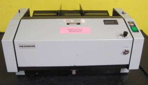 Hedman DI-100 High Speed Cut Sheet Check Signer Endorser DI100 Used Condition