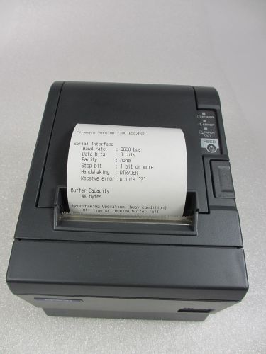 Epson TM-T88III POS Thermal Receipt Printer Serial interface excellent condition