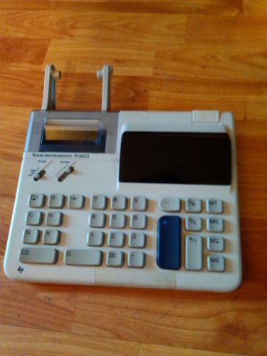Texas Instruments TI-5033 II 10-Digit Receipt Printer/Calculator