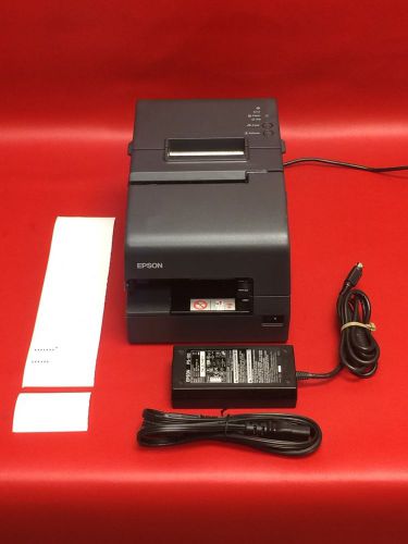 Epson tm-h6000iv multifunction receipt printer m253a micr check validate endorse for sale