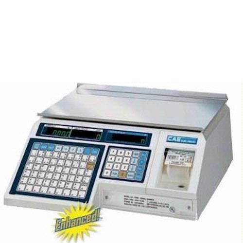 CAS LP-1000N Label Printing Scale Legal for Trade  30 x 0.01 lb