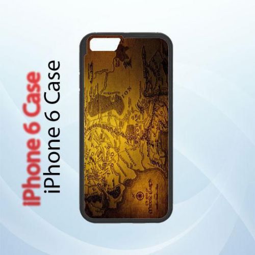 iPhone and Samsung Case - The Lord of The Rings Map Movie Film Adventure