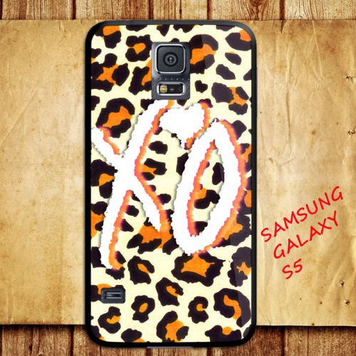 iPhone and Samsung Galaxy - Ovoxo XO Logo Leopard Patern Hot - Case