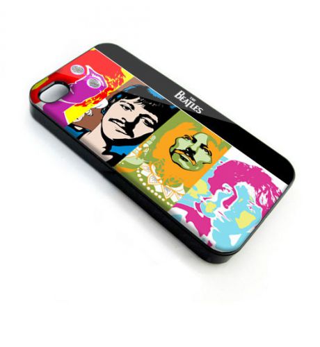 The Beatles Band Funny on iPhone 4/4s/5/5s/5C/6 Case Cover kk3