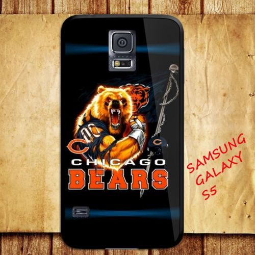 iPhone and Samsung Case - Bear Mascot Chicago Bears Rugby Team Logo - Cover