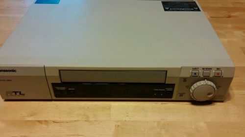 Used Panasonic Real Motion Time Lapse Video Cassette Recorder VCR AG-RT850P