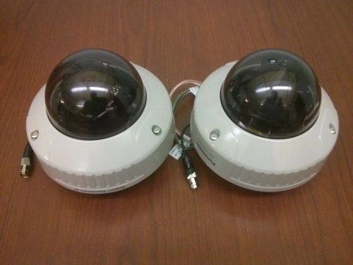 Panasonic wv-cw474as vandal proof color cctv dome security camera (2 pack) for sale