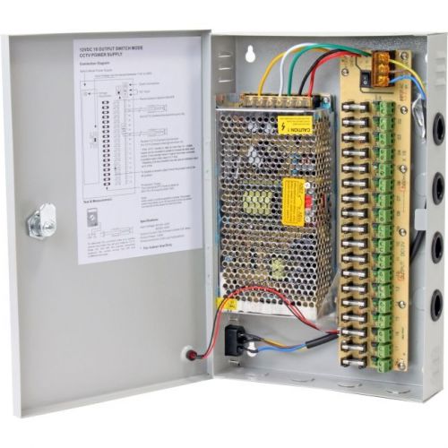 Digital peripheral solutions qs1018 q-see q-see 18 cam pwr dist panel for sale
