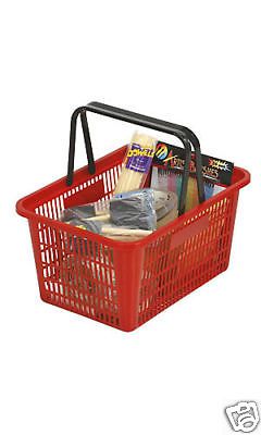 Extra Red Shopping Basket