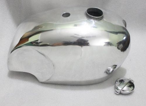 BSA A65 SPITFIRE HORNET GOLDSTAR ROCKET ALUMINUM ALLOY GAS FUEL PETROL TANK