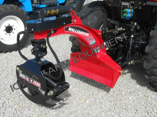 &#039;RED&#039; Wallenstein LX5100 Tractor 3-Point Bypass Log Grapple