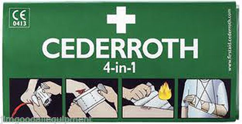 Cederroth 4-in-1 Bloodstopper,Sterile Universal Dressing w/4 Functions