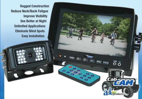 New cabcam  video system 7&#034; monitor and 1 camera cc7m1c cab cam free shipping for sale