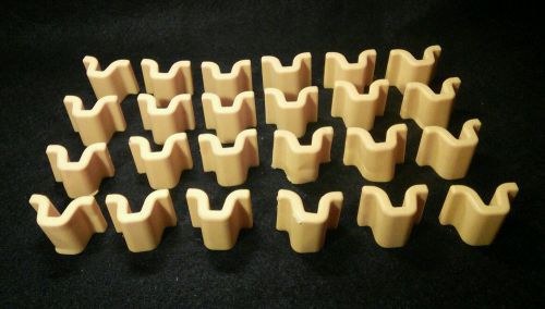 Steel city light-duty yellow u-post safety caps 24pcs for sale