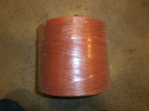 1 roll orange 10,000&#039; 110 knot round baler twine for sale