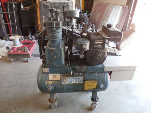 Curtis 11 hp gas powered compressor roll around for sale