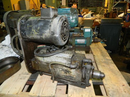 Bellows-locke drilling unit, mod# 5e, 1/2 hp, 230/460v, 3/8&#034; chuck no pulleys for sale