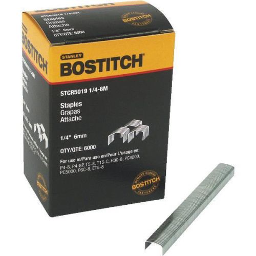 Stanley bostitch stcr50191/4-6m power crown staples-1/4&#034; staple for sale