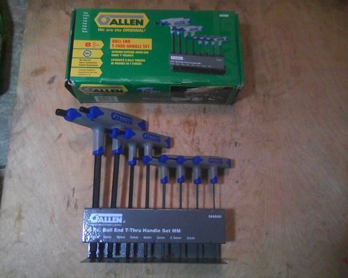Allen ( the original ) ball end hex driver set, good tools as allen is known for for sale
