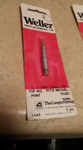 Weller Soldering PTM7 Replacement Tip  for TC201 and TCP1 Irons