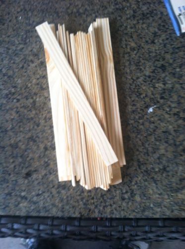 Wood Paint Paddles Stirring Sticks Wooden Fan Handles 12&#034;, 100 Ct Paint