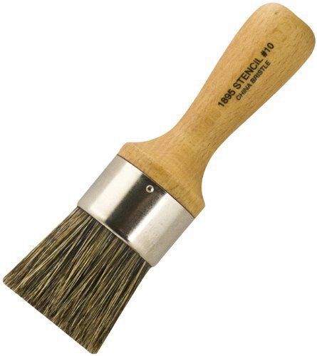 Size 10 wooster brush 1895 1-1/2 thick stencil brush, size 10 brand new! for sale