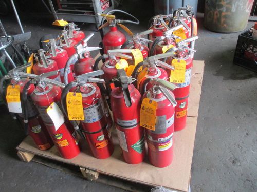 20  BUCKEYE - 10 LB ABC DRY CHEMICAL FIRE EXTINGUISHERS  CHARGED 2013 TEST DATE