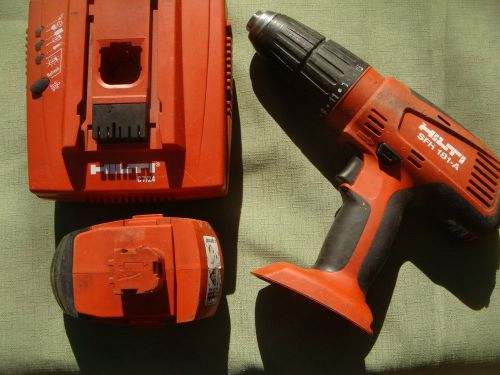 Hilti sfh 181-a 18v dc power 1/2&#034;13mm hammer drill with battery&amp; charger for sale