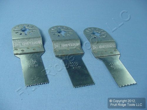 3 imperial blades 3/4&#034; wood drywall plastic cutting oscillating saw blades for sale
