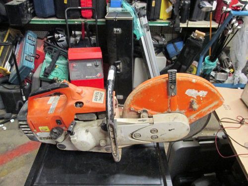 Stihl Ts400 concrete saw 12&#034;