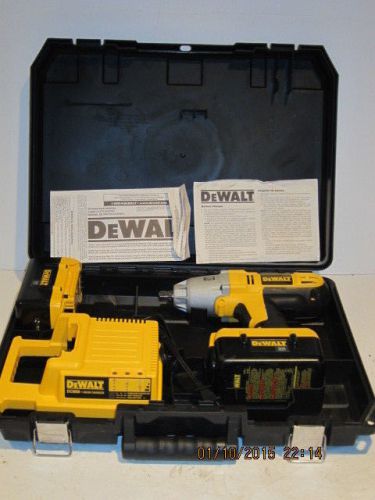 Dewalt dc800kl 36v 1/2&#034; high torque impact wrench driver kit,nano lithium,f/ship for sale