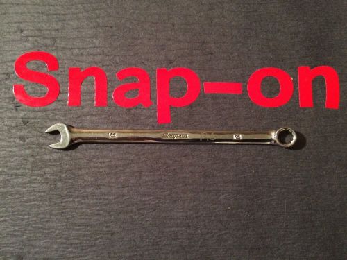 Snap-On Tools 1/4&#034; Combination Open End/12 PT Box End Wrench - OEX8B - SAE #683