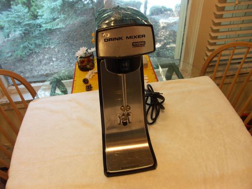 Waring commercial dmc20 2-speed countertop drink/milkshake mixer single head for sale