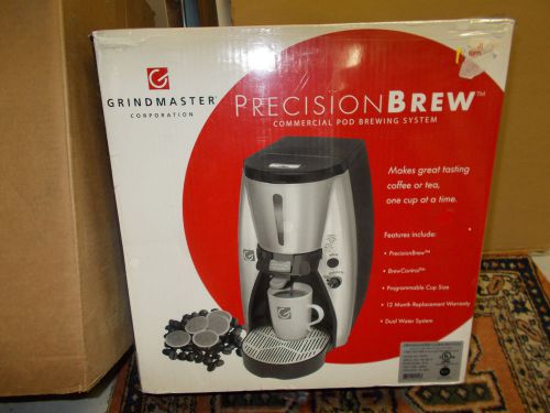 GRINDMASTER PRECISION BREW COMMERCIAL POD BREWING SYSTEMS