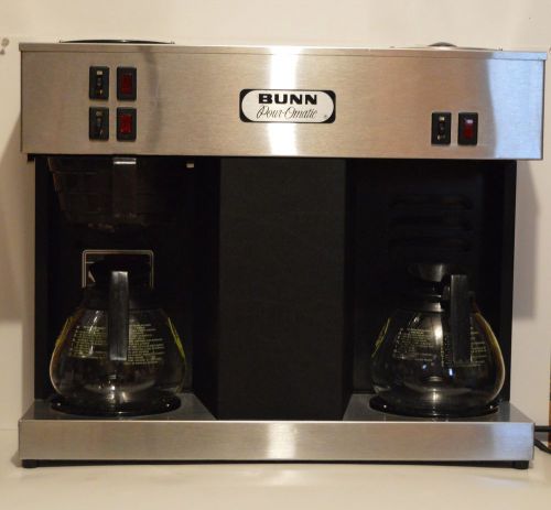 Coffe Maker Bunn Commercial 12 cup Model VPS Pour-omatic with two coffee pots
