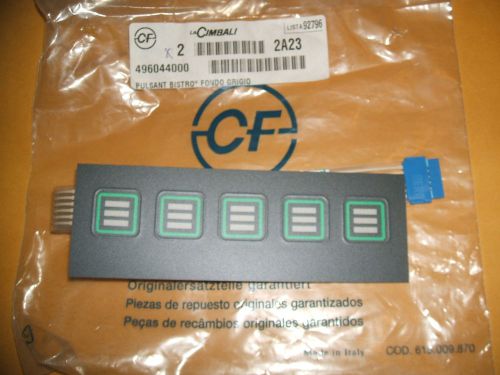 CIMBALI  TOUCHPAD/BUTTONS STRIP p/n 496044000