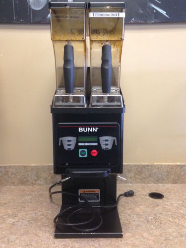 BUNN MHG BLK COFFEE GRINDER (Includes 4 Hoppers w/stand)