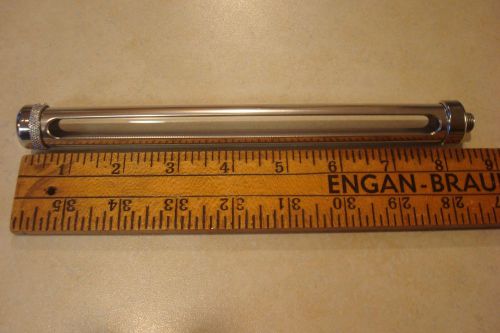 Reservoir sight glass/complete gauge shield assembly by tomlinson - brand new! for sale
