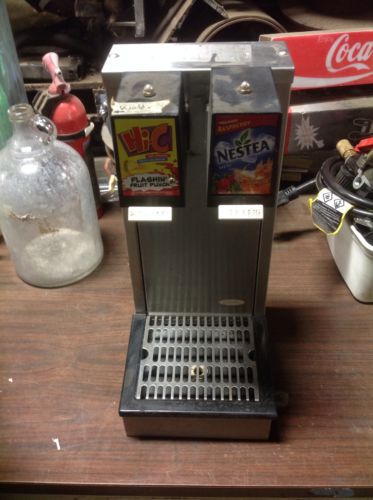 CONELIUS TWO HEAD FOUNTAIN DRINK SODA BEVERAGE MACHINE MODEL PLBBD With Water