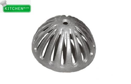 Aluminum Dome Strainer. 5.5&#034; Diameter