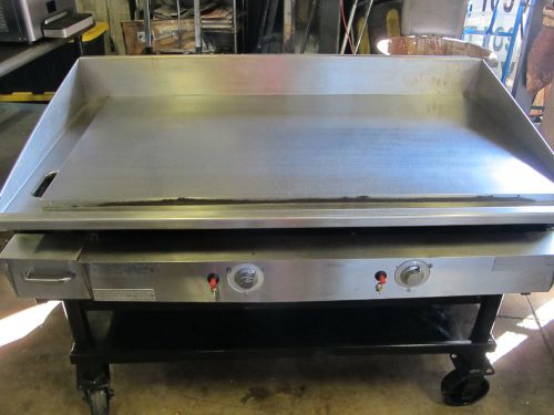 KEATING HEAVY DUTY MIRACLEAN NATURAL GAS GRIDDLE FLAT GRILL