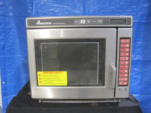 Commercial Microwave Oven Amana Commercial 1700 Watts Model RC17 sx