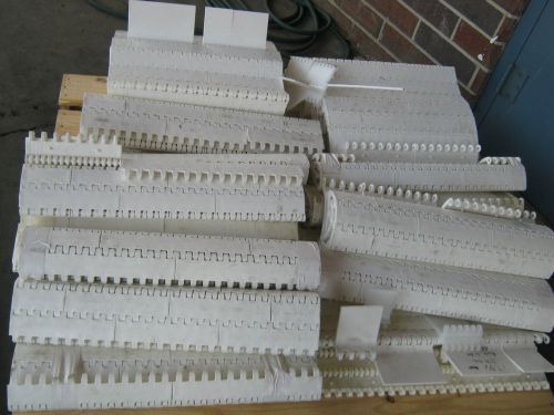 Lot of white conveyor food grade belts new for sale
