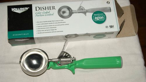 Vollrath green handle number 12 food disher for sale