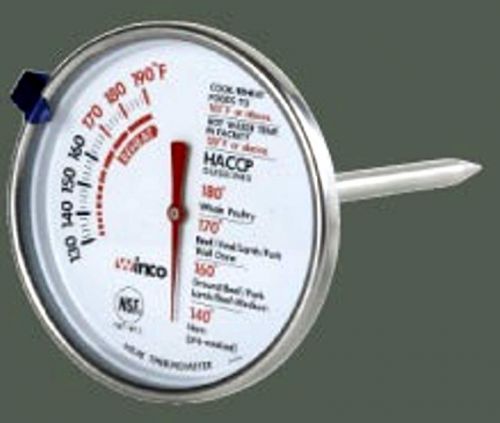 1PC DIAL MEAT THERMOMETER 130 TO 190 F Commercial Food Preparation NEW