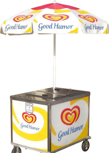 Good Humor Ice Cream Umbrella for Push Carts or Patio, 6 ft - NEW umbrella only