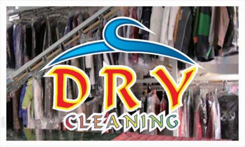 Bb231 dry cleaning banner shop sign for sale